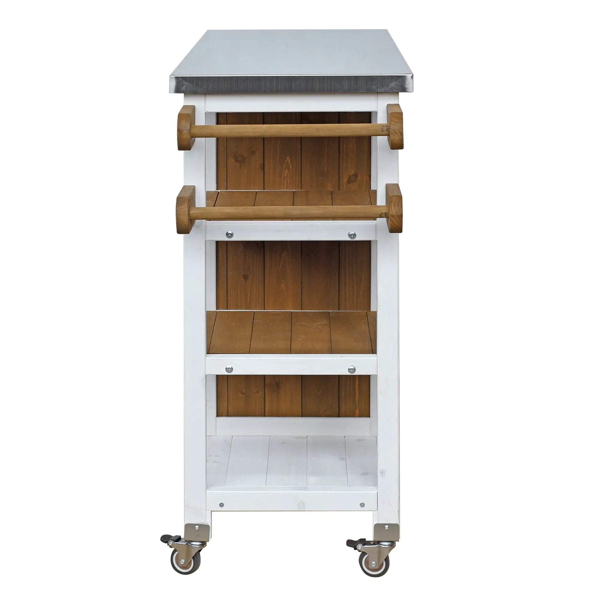 Foldable Outdoor Kitchen Island Patio Prep Station by HouseOfZazla