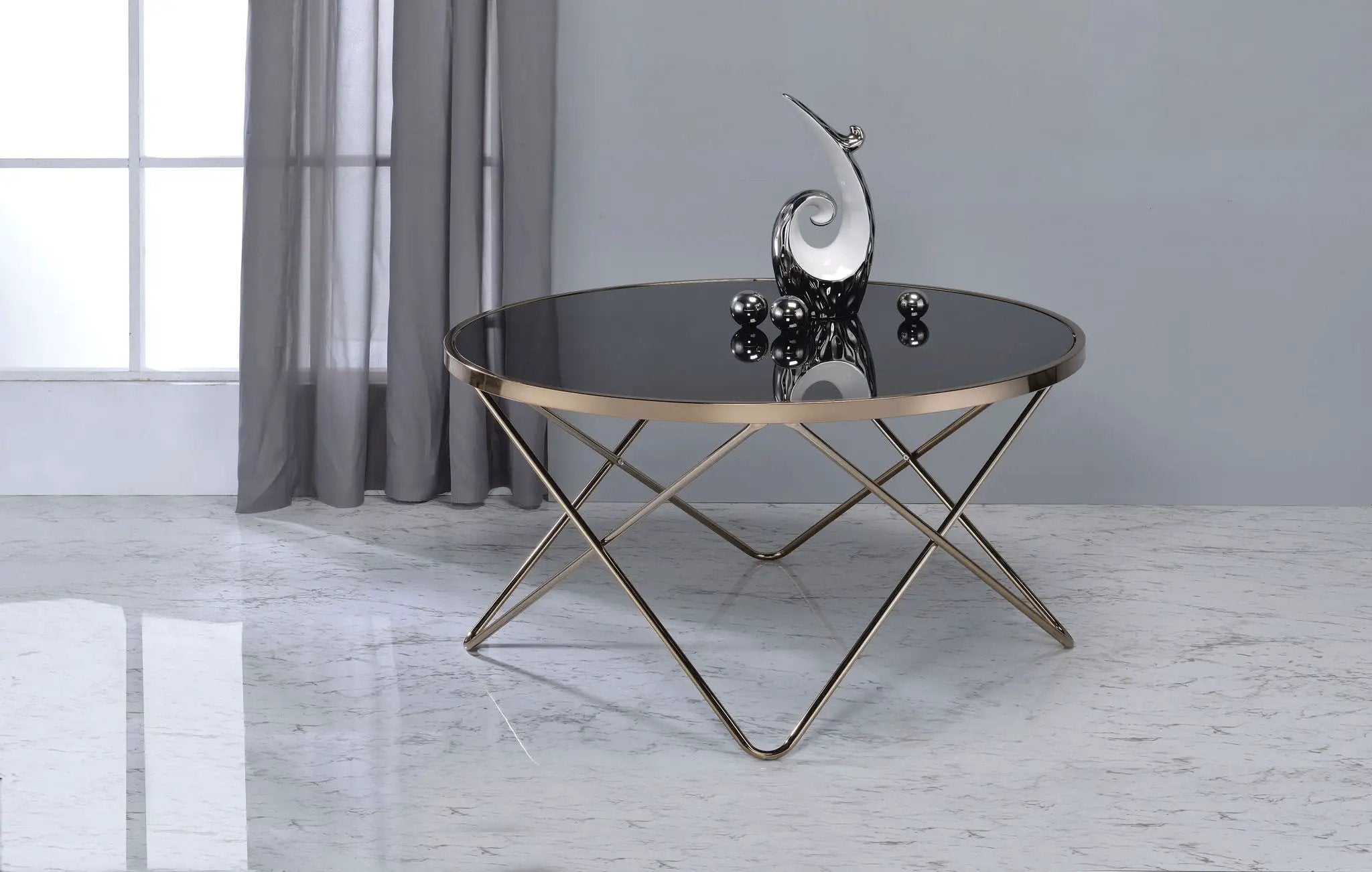 Valora Glass Coffee Table by HouseOfZazla