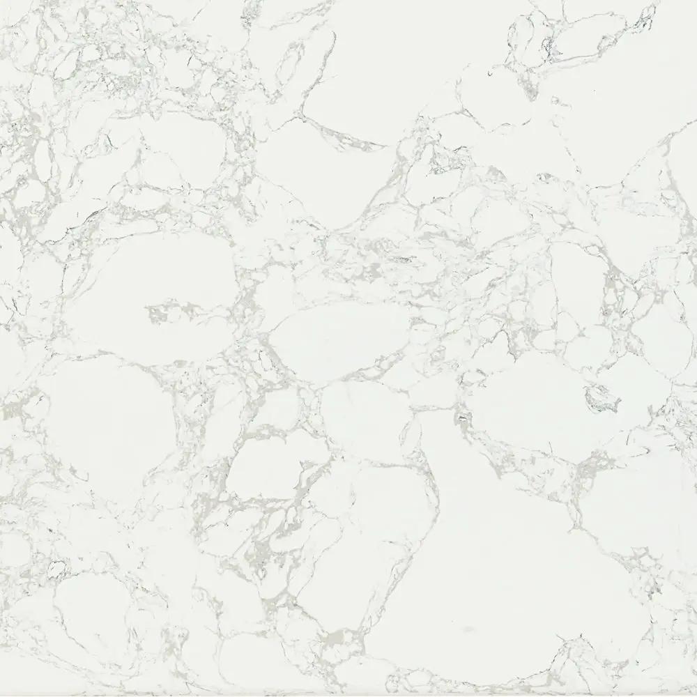 Zayn - Dining Table - White Natrual Marble Top & White by Unique Piece Furniture