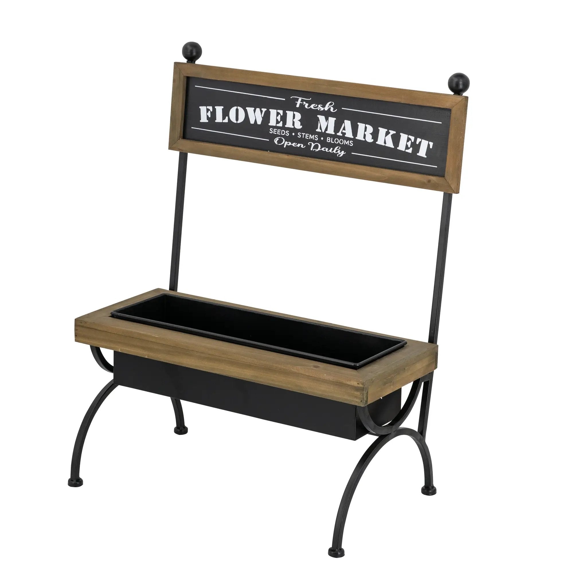 19x11x24" Rustic Planter by HouseOfZazla