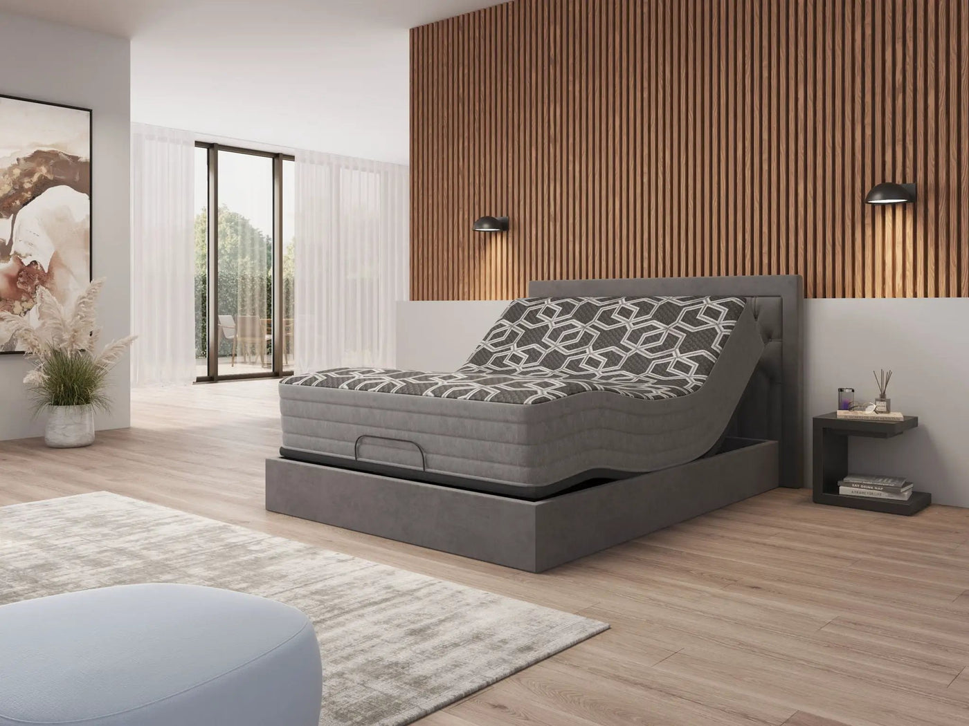 12" Smooth Top Foam, Medium Plush Mattress by Unique Piece Furniture