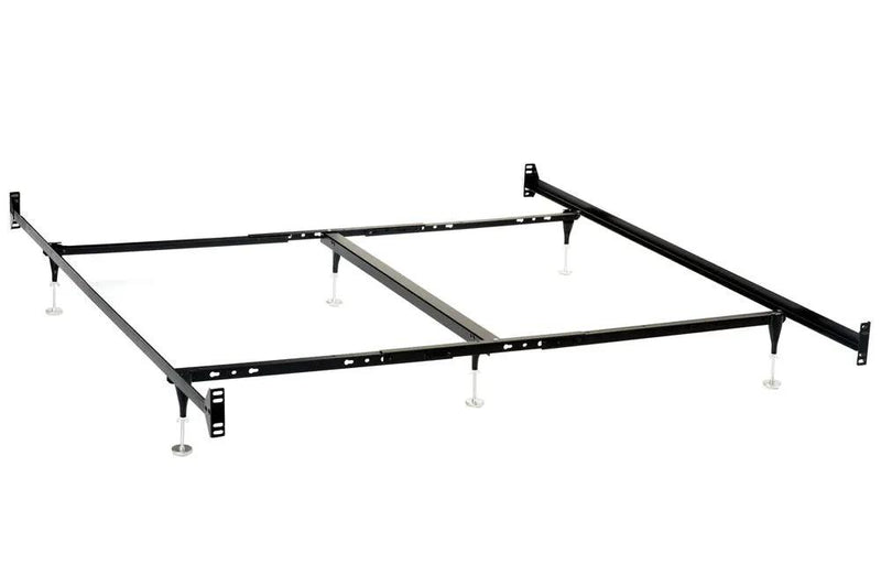 Esme California King Bed Frame Black (Headboard & Footboard) by Unique Piece Furniture