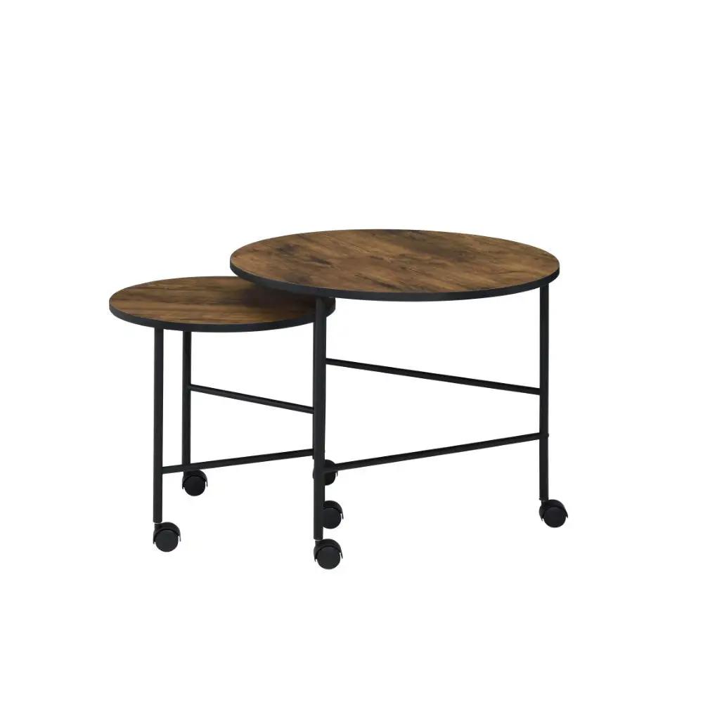 Oblis - Nesting Table Set - Vintage Oak by Unique Piece Furniture