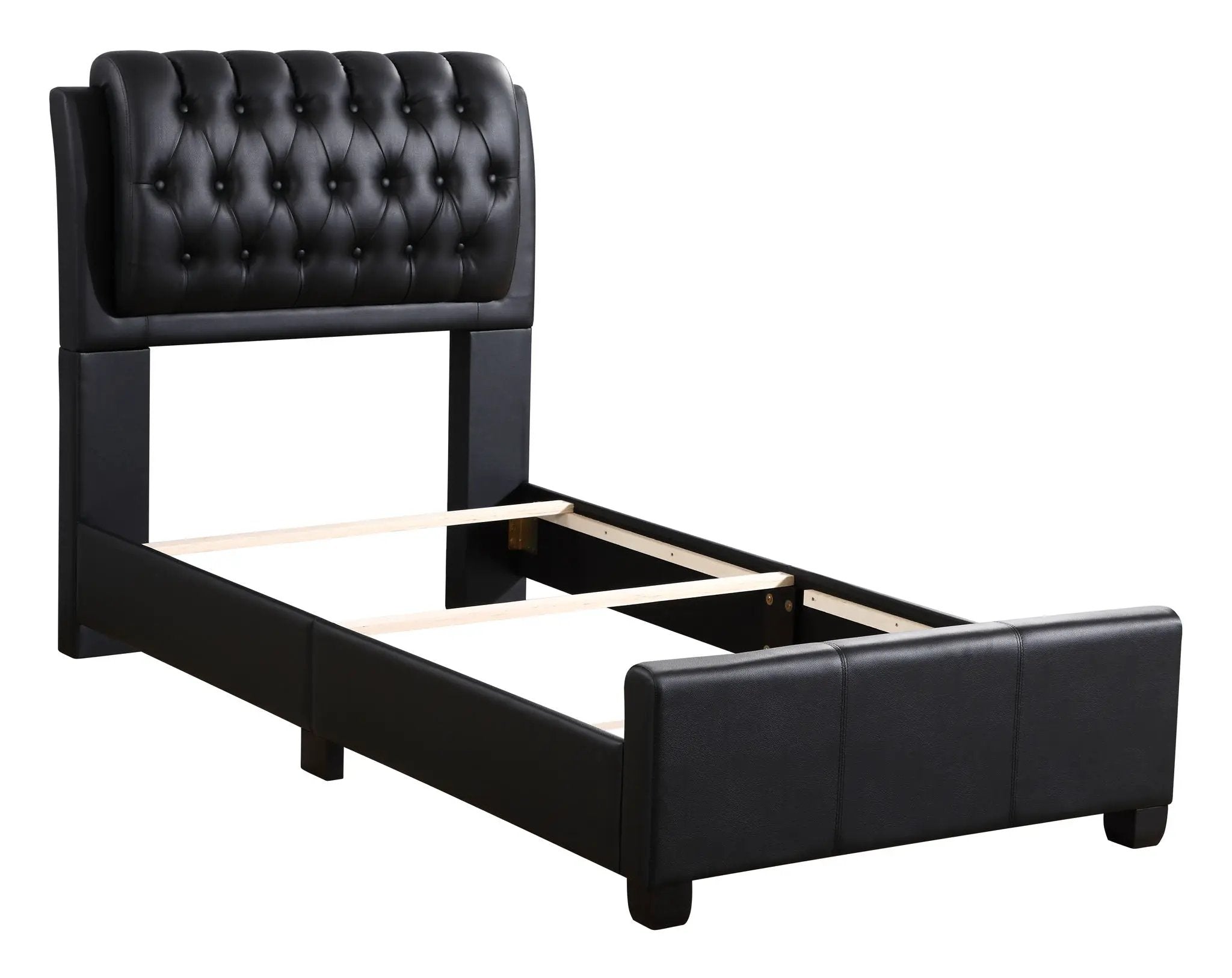 Tufted Upholstered Bed by Unique Piece Furniture