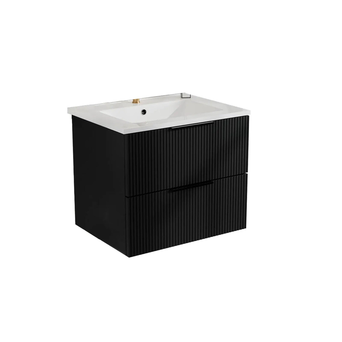 Modern Wall Mounted Floating Bathroom Vanity With Sink And Drawers by Unique Piece Furniture
