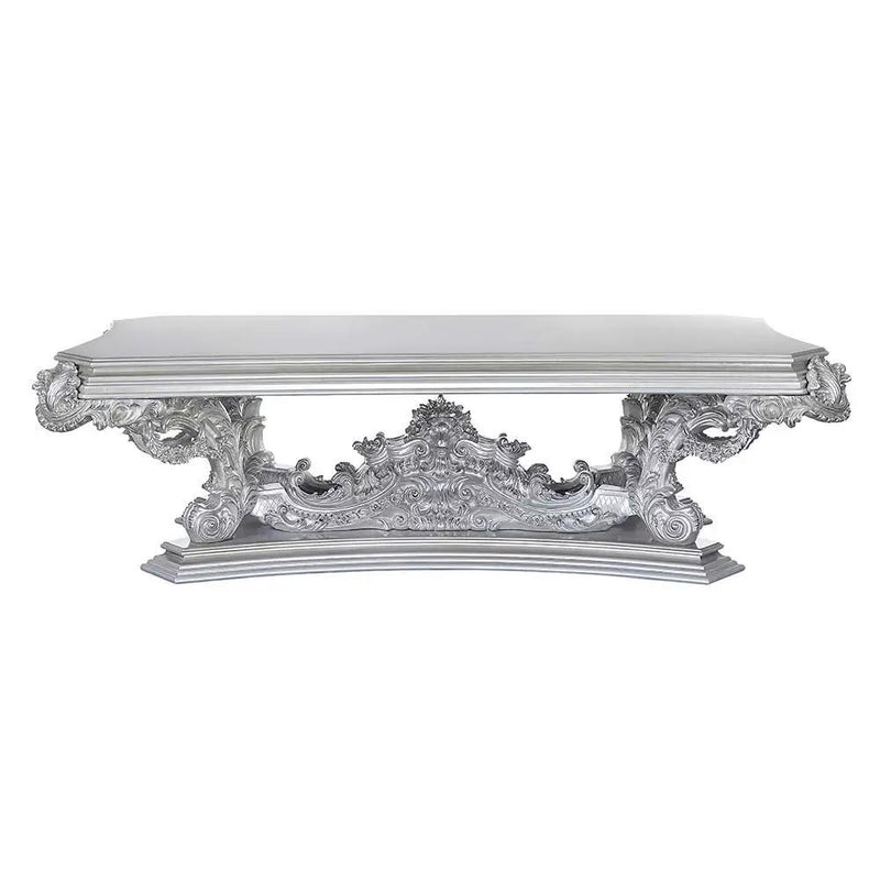 Valkyrie - Dining Table - Antique Platinum by Unique Piece Furniture