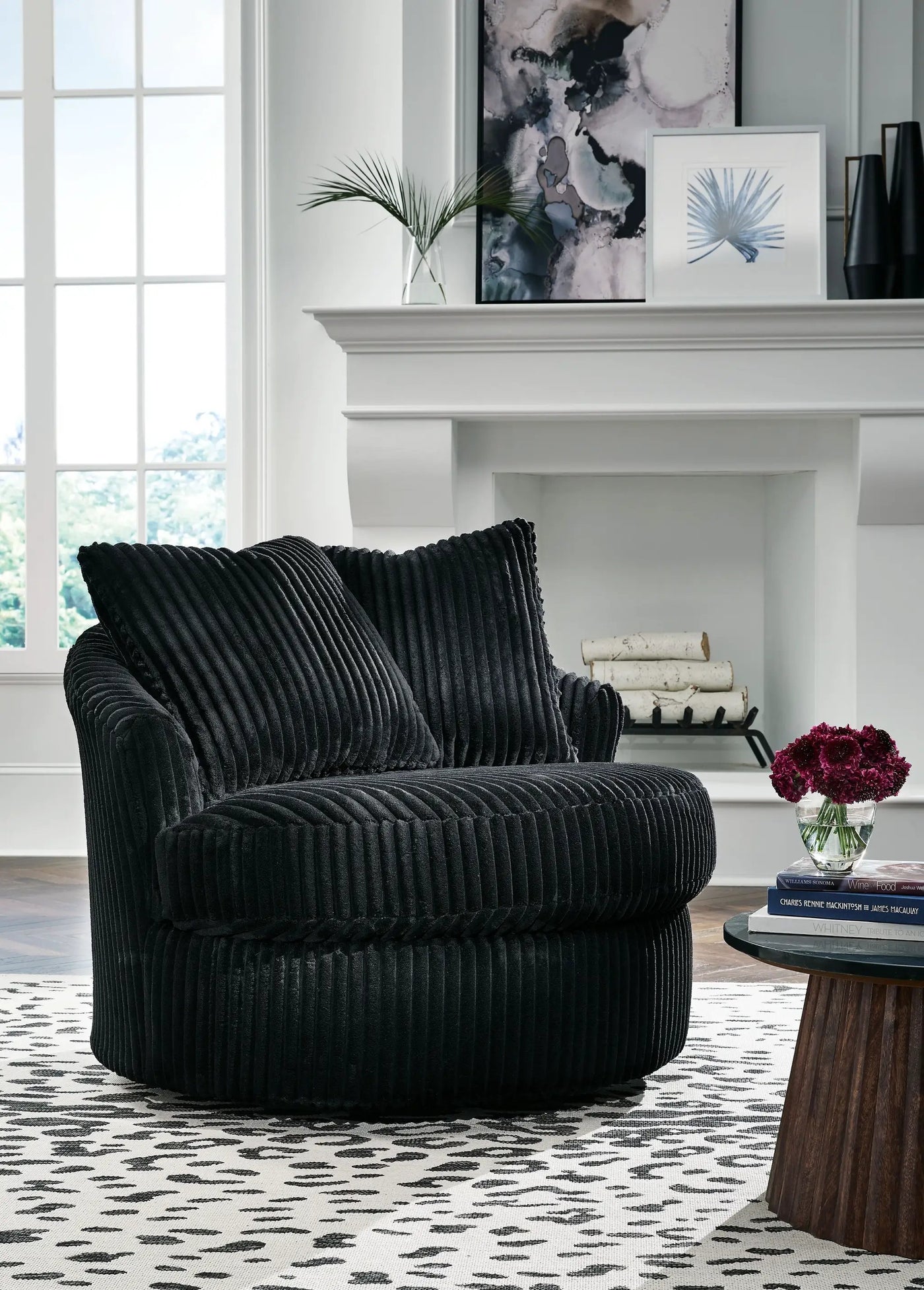 Gramwell - Swivel Chair by Unique Piece Furniture