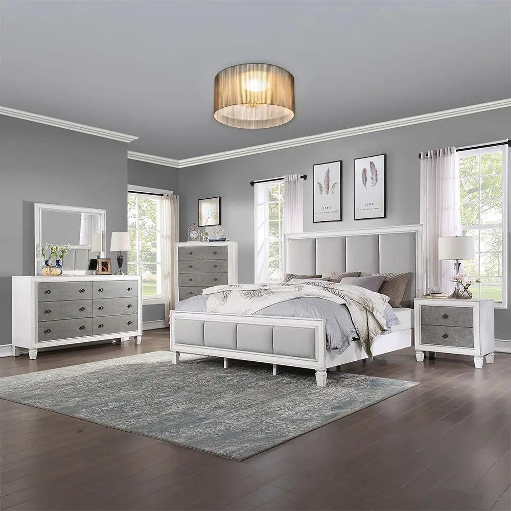 Katia - Chest - Rustic Gray & Weathered White by Unique Piece Furniture