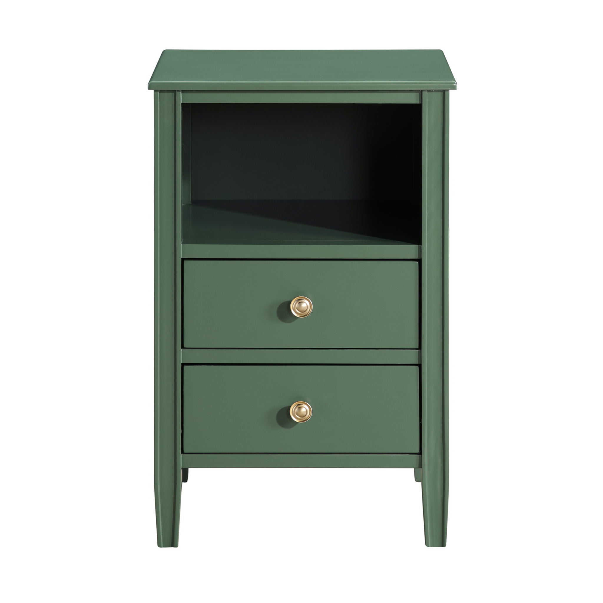 Winston - 2 Drawer Storage Nightstand by HouseOfZazla