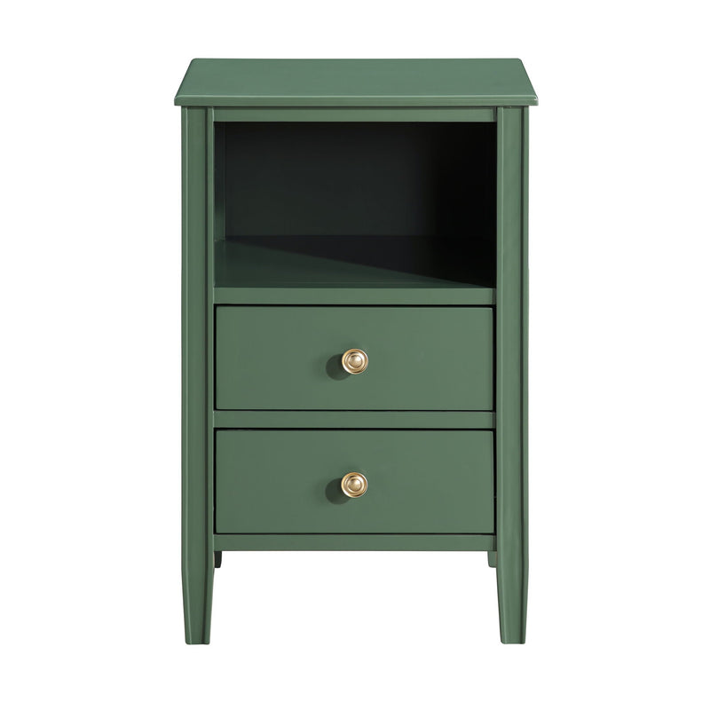 Winston - 2 Drawer Storage Nightstand by HouseOfZazla