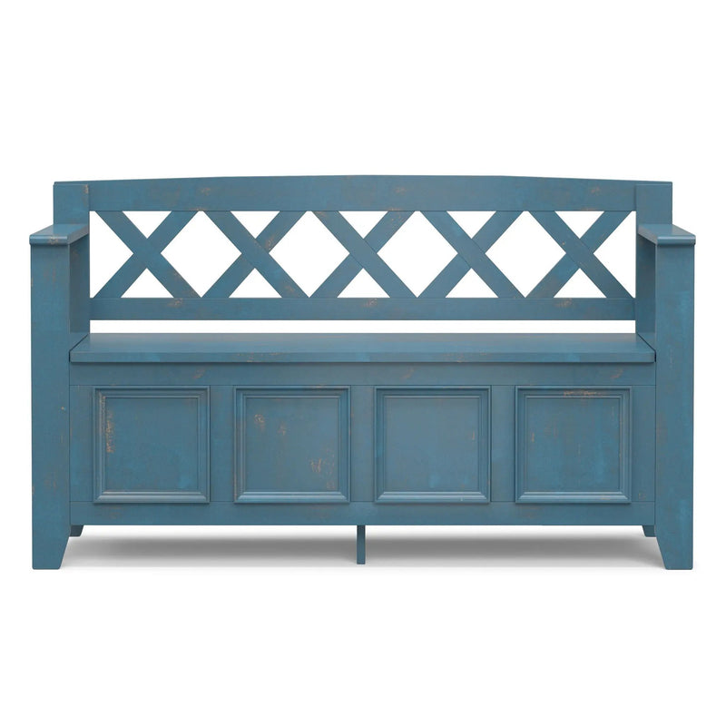 Amherst - Handcrafted Entryway Storage Bench by HouseOfZazla