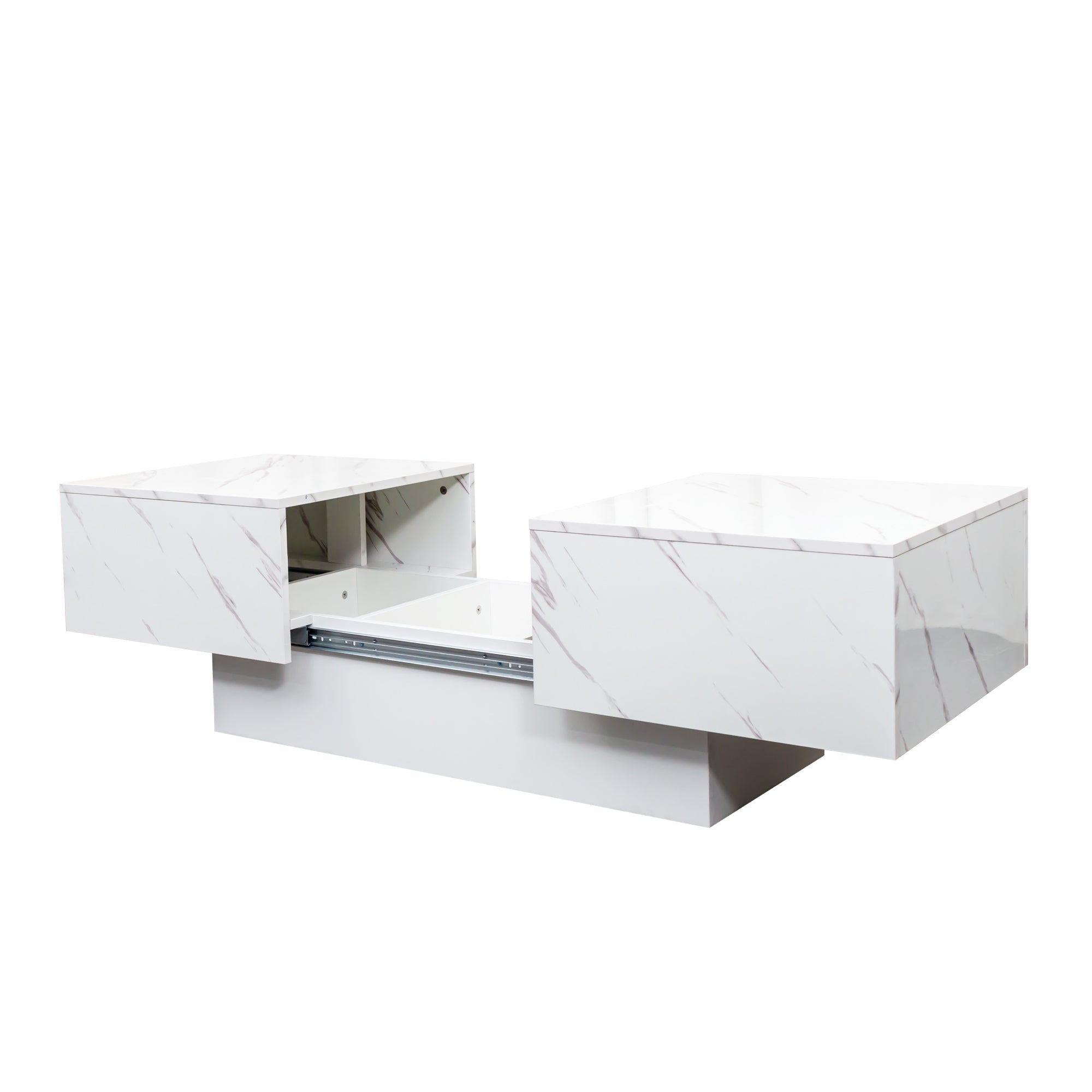 Coffee Table with Sliding Tabletop and Hidden Storage by HouseOfZazla