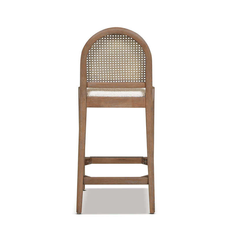 Panama - Curved Back Cane Counter Stool (Set of 2) by HouseOfZazla