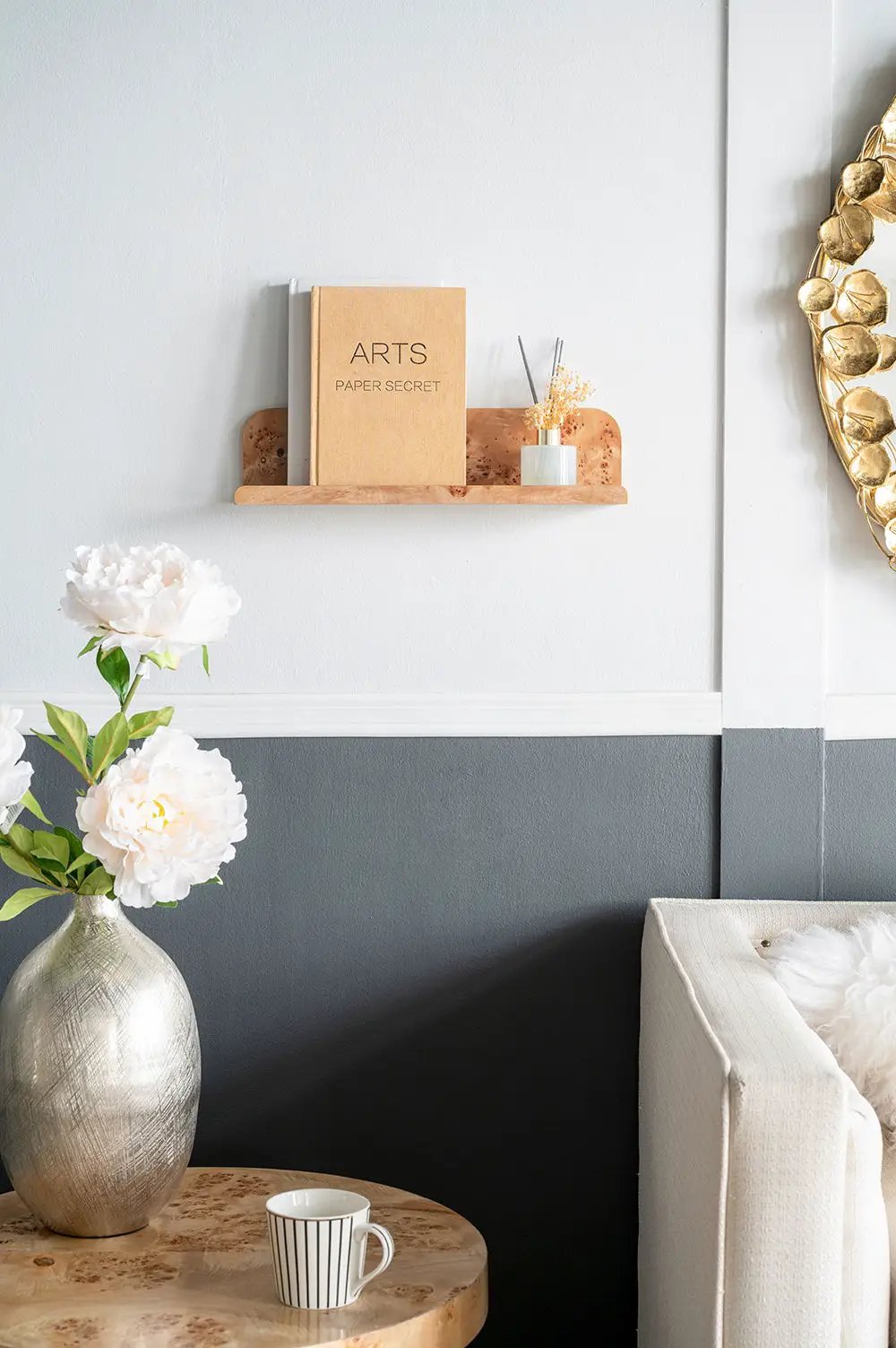 Burl - Eco-Friendly Floating Wall Shelf by Unique Piece Furniture