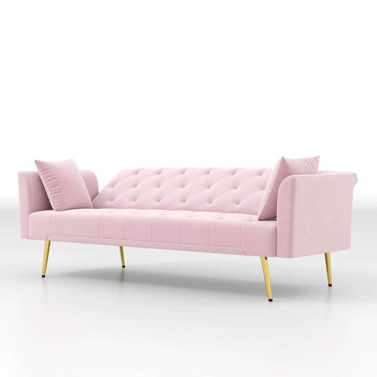 Modern Convertible 72 Inch Foldable Sleeper Sofa by HouseOfZazla