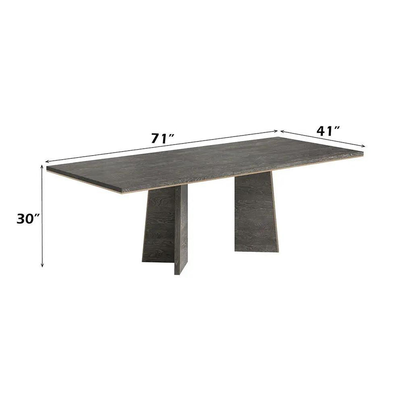 Venezia - Dining Table - Gray by Unique Piece Furniture