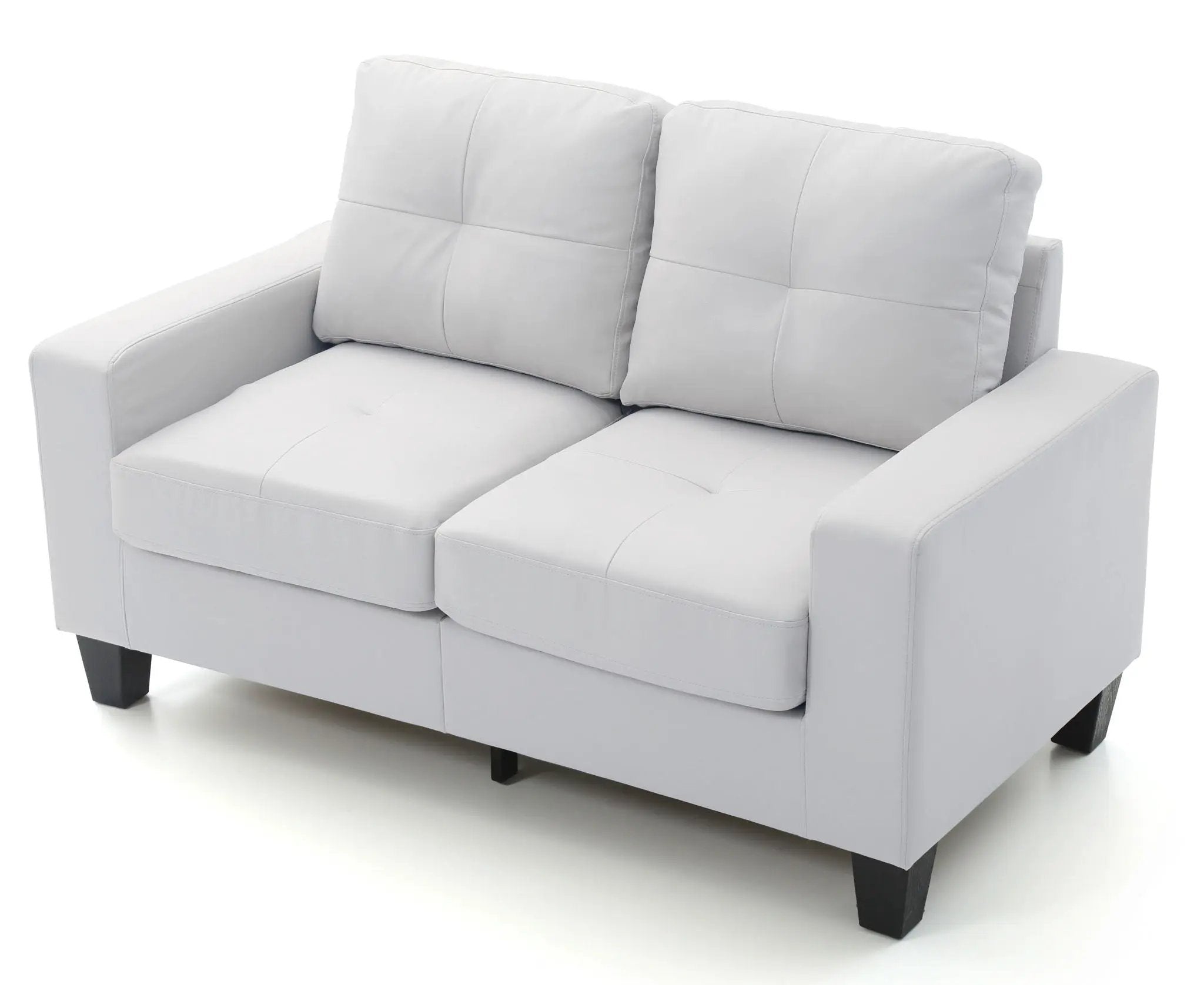 Newbury - Track Arm Loveseat For Cozy Spaces by Unique Piece Furniture