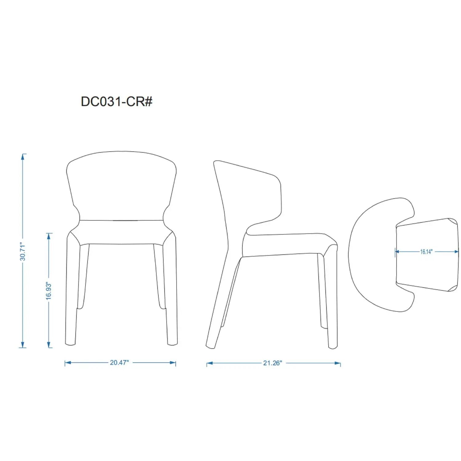 Conrad - Dining Chair (Set of 2) by HouseOfZazla