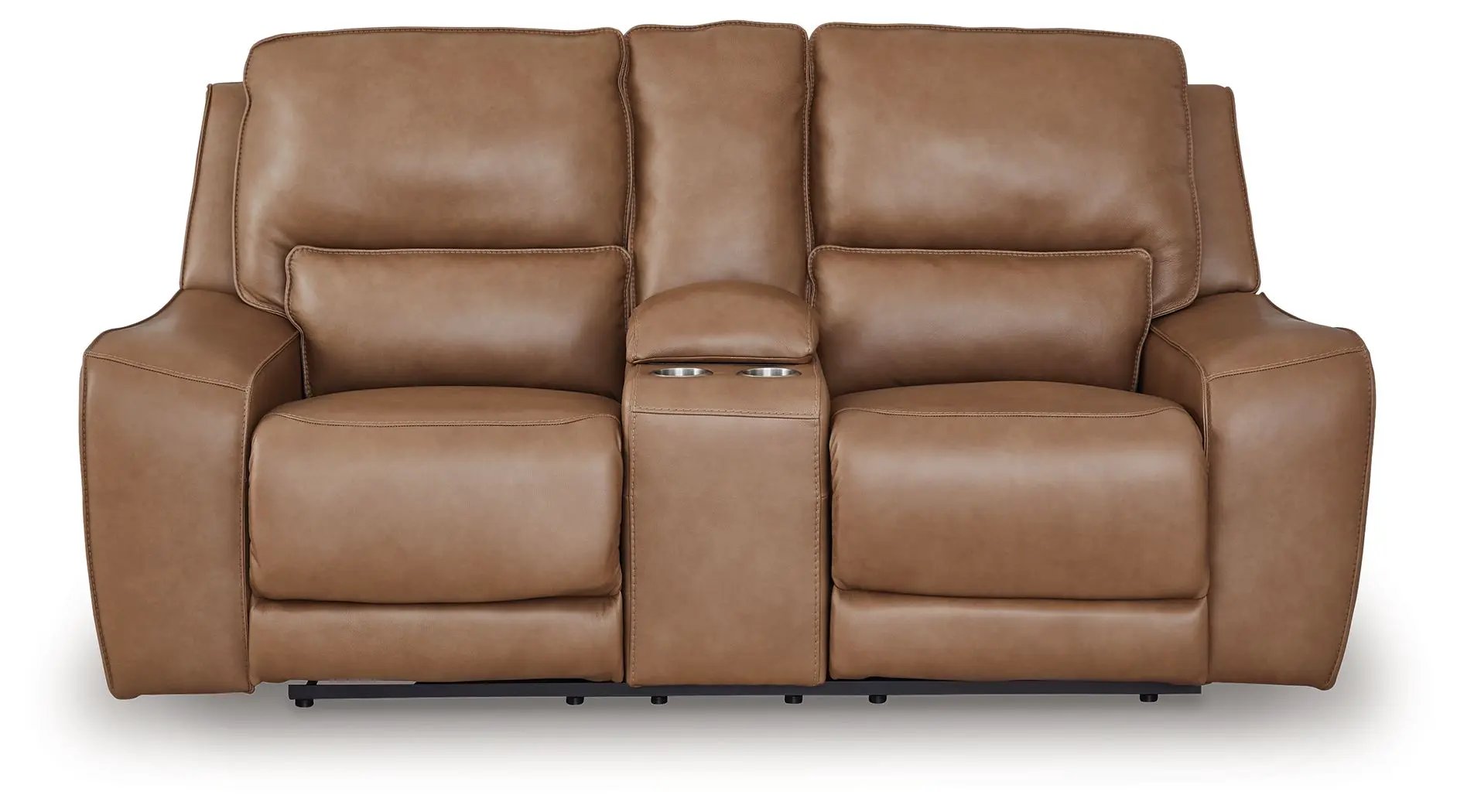 DeepWakes - Power Reclining Loveseat / Console / Adjustable Headrest by Unique Piece Furniture