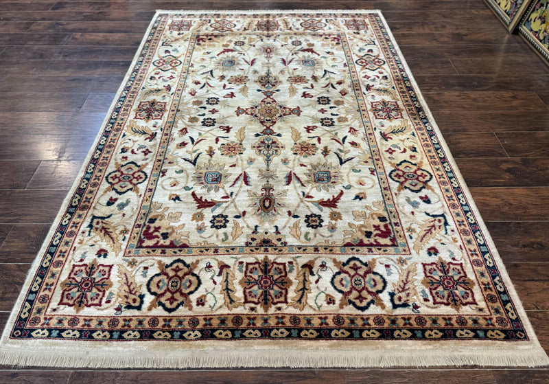 Karastan Rug 5.9 x 8.6, Karastan Traditions Amritsar Pattern Design 510, New Zealand Wool, Karastan Area Rug by Jewel Rugs