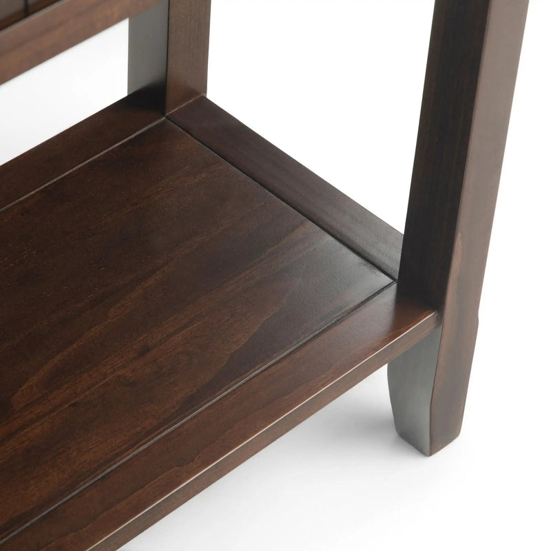 Acadian - Wide Console Sofa Table - Brunette Brown by Unique Piece Furniture