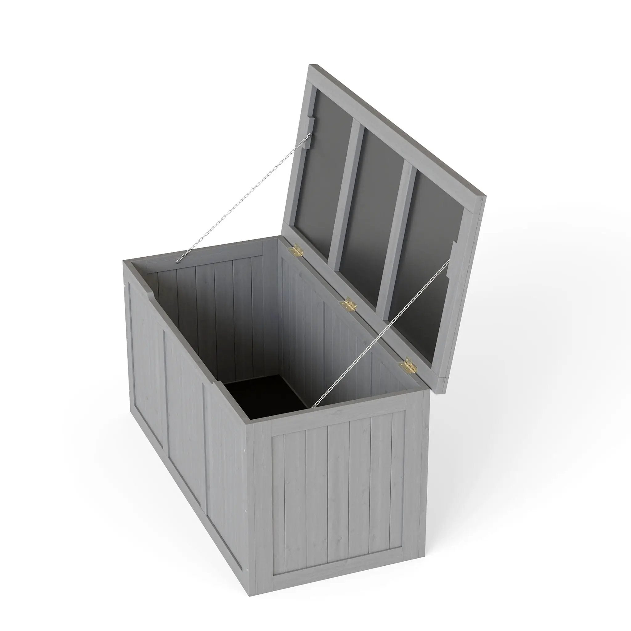 Outdoor Deck Box, Storage With Seat & Table Top by HouseOfZazla