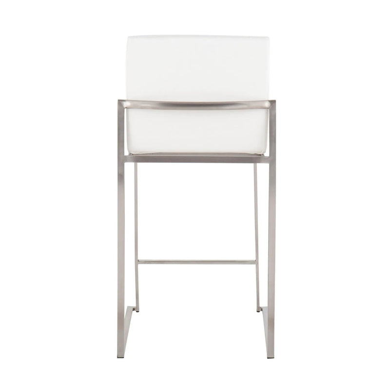 Fuji - Contemporary High Back Counter Stool, Functional Design by HouseOfZazla