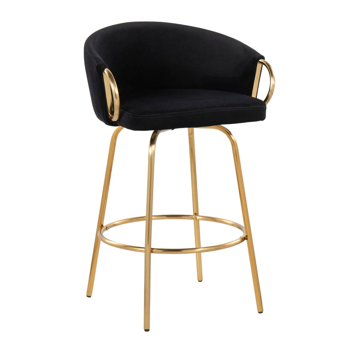 Claire - Contemporary & Glam Counter Stool (Set of 2) by HouseOfZazla