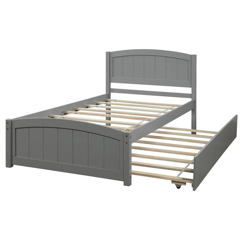Platform Bed & Headboard, Footboard And Wood Slat Support by Unique Piece Furniture