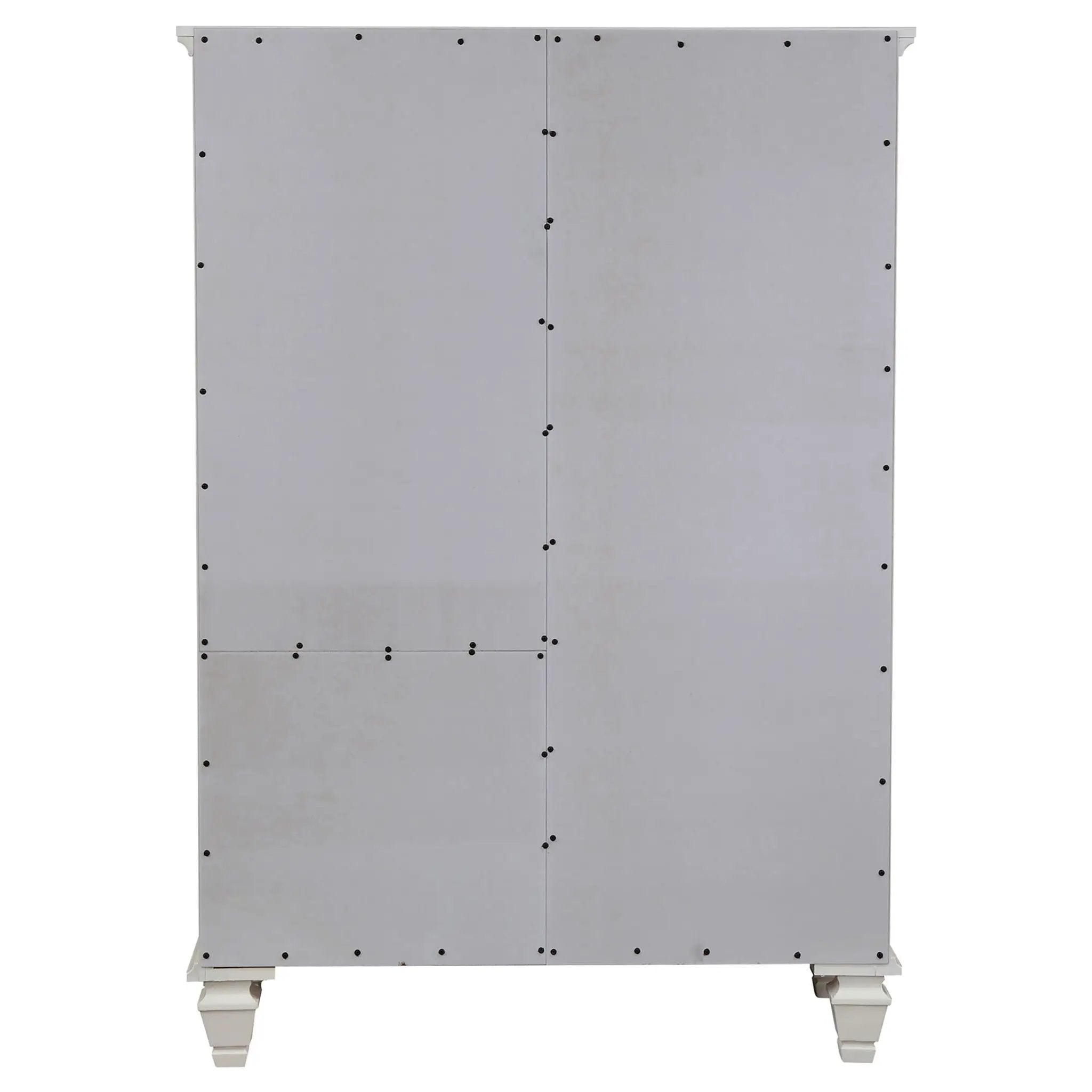 Sandy Beach 8-drawer Door Chest Cream White by Unique Piece Furniture