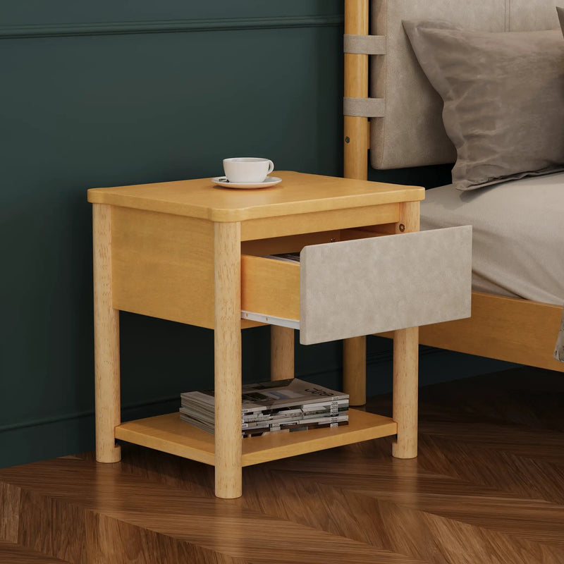 Wood Nightstand Set of 2 by HouseOfZazla