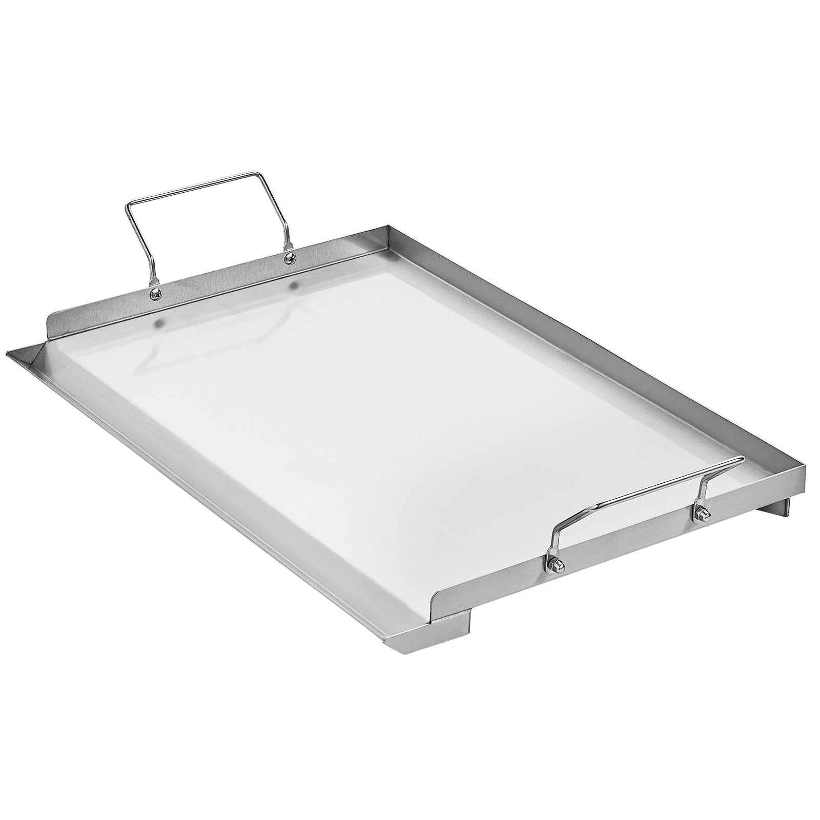 23x16 in Flat Top Griddle Stainless Steel Universal BBQ Grill Pan Cookware by HouseOfZazla