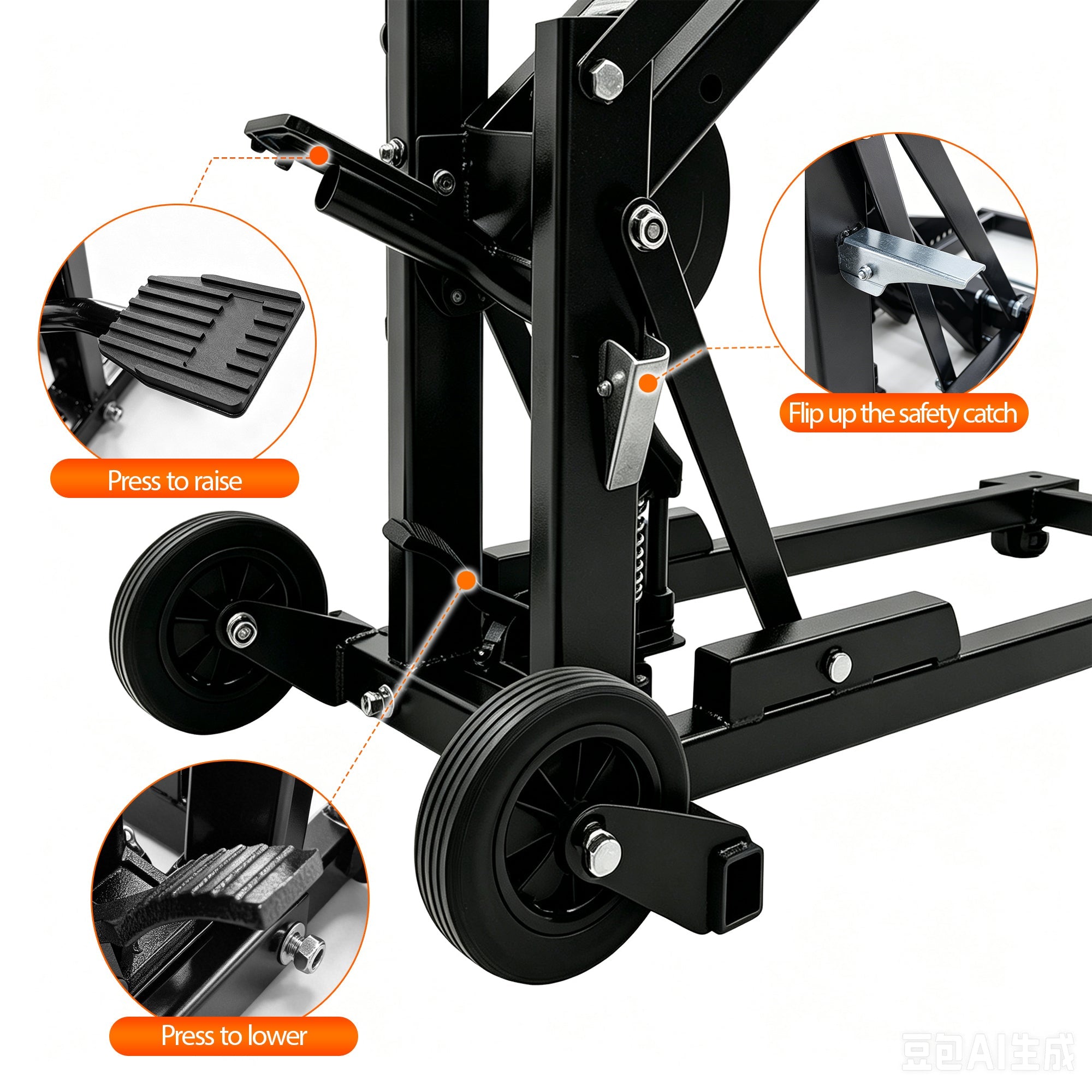 550 Lbs Riding Mower Lift Jack by HouseOfZazla