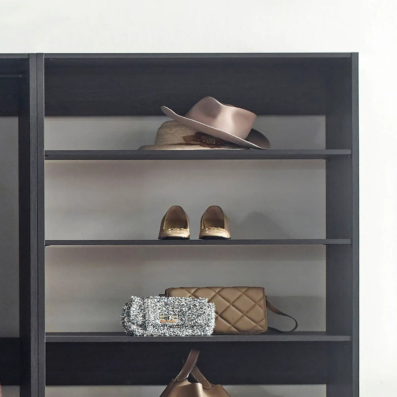 Monica - Walk-In Closet System With Spacious Drawer - Gray by HouseOfZazla