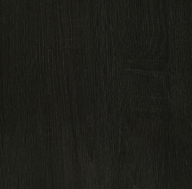 Dacre Round Engineered Wood Top Side End Table Dark Charcoal by Unique Piece Furniture