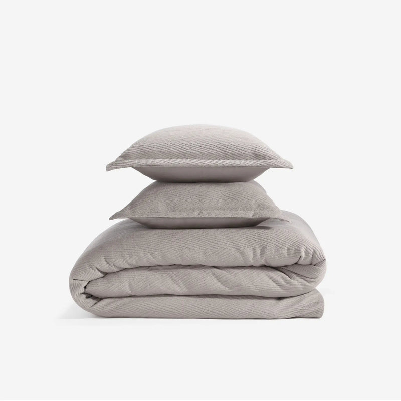 BedGear Performance Duvet Set, King - Taupe/Arrowhead by HouseOfZazla