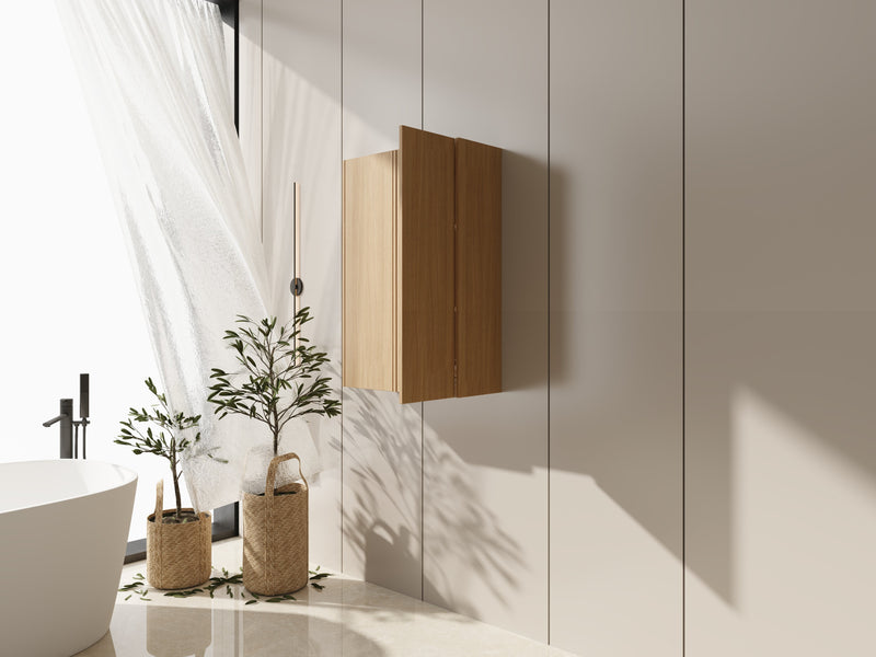 24 Inch Wall Mounted Side Cabinet Combination by HouseOfZazla