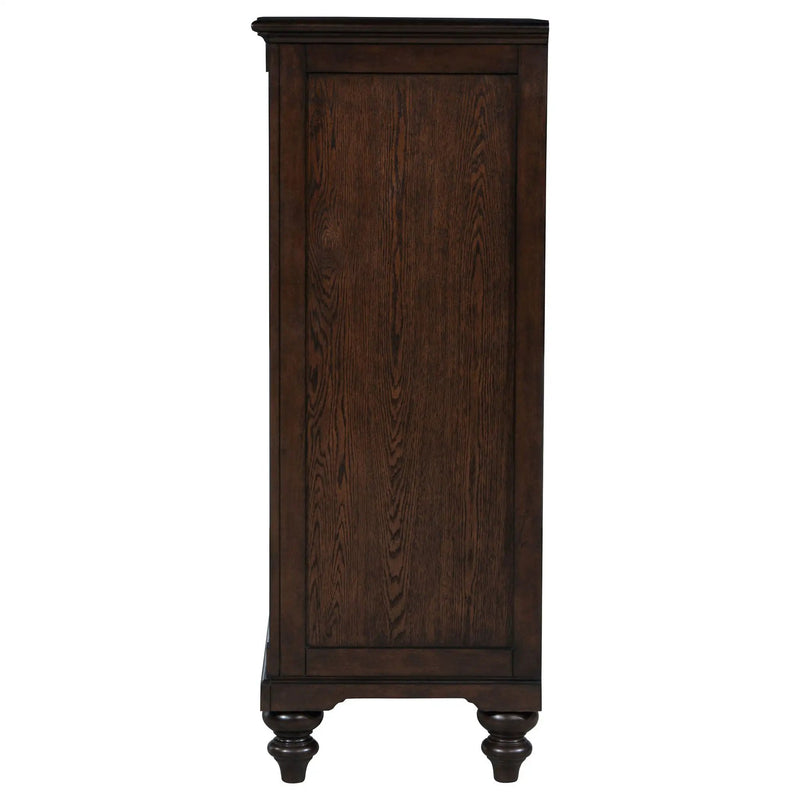 Andover 5-drawer Chest of Drawers Dark Oak by Unique Piece Furniture