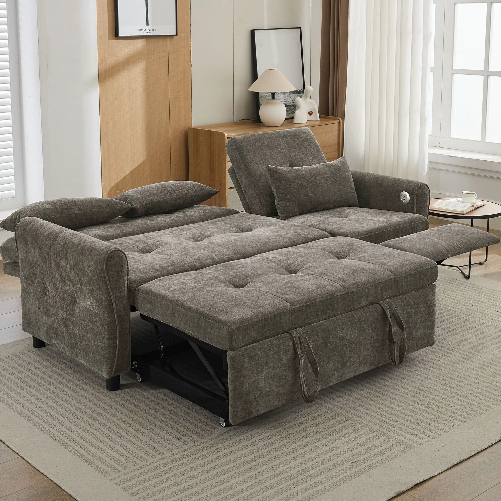 3 Seater Sofa Bed And Reversible Recliner by HouseOfZazla