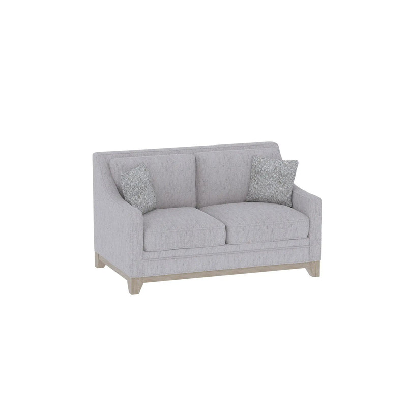 Loveseat With Casual Accent - Gray by HouseOfZazla