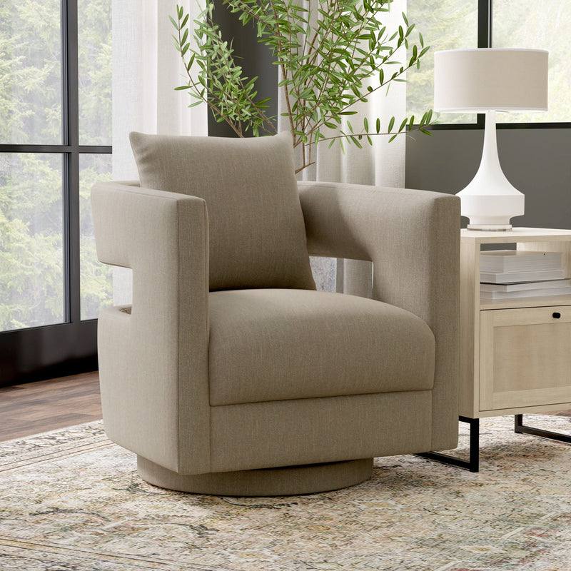 Modern Swivel Chair With Contemporary Design by HouseOfZazla