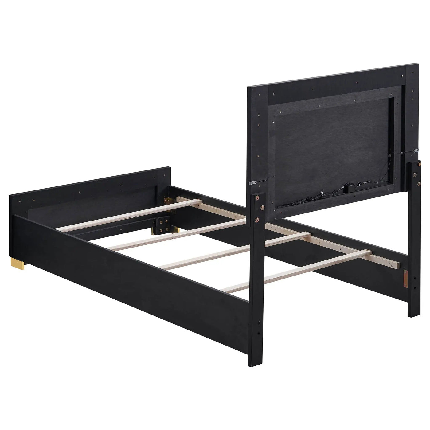 Jeremiah - LED Panel Bed With Touch Controlled Lighting by HouseOfZazla