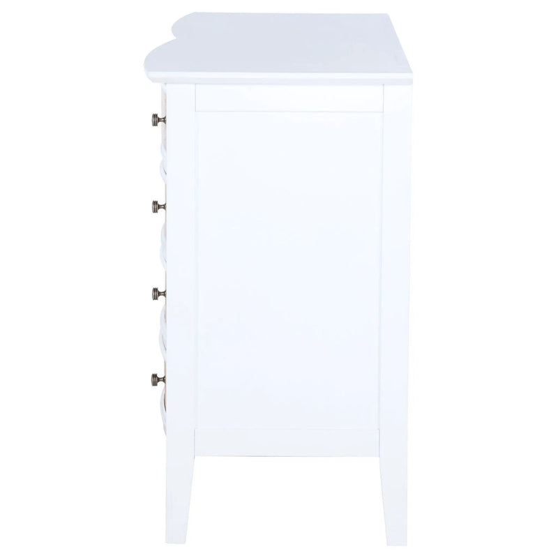 Bexhill 10-drawer Dresser Cabinet White by Unique Piece Furniture