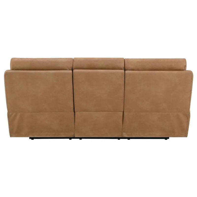 Chavis - Power Motion Sofa With USB & Power Headrest - Brown by Unique Piece Furniture