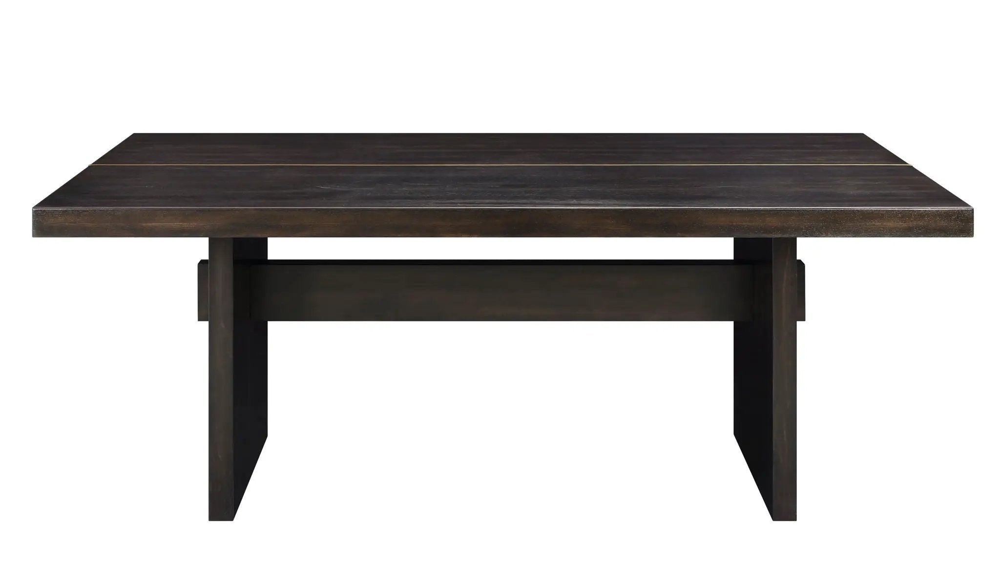 Jaramillo - 7 Pieces Dining Room Set - Gold / Rustic Espresso by Unique Piece Furniture