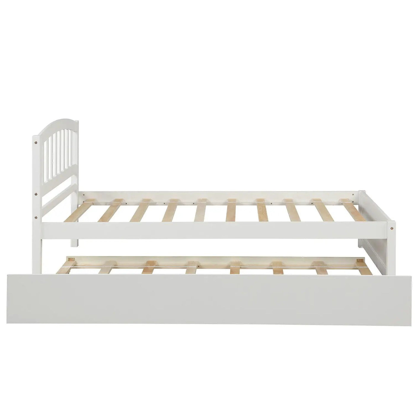 Platform Bed Wood Bed Frame With Trundle by Unique Piece Furniture