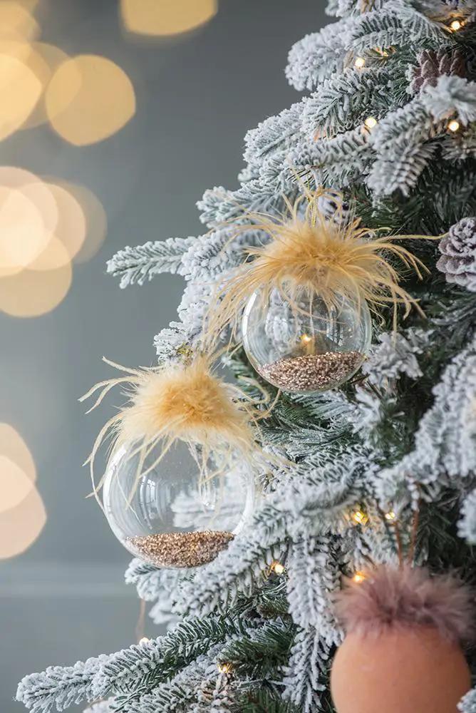 Christmas Ball Ornaments Decorative Hanging Ball Christmas Tree Ornaments For Holiday by Unique Piece Furniture