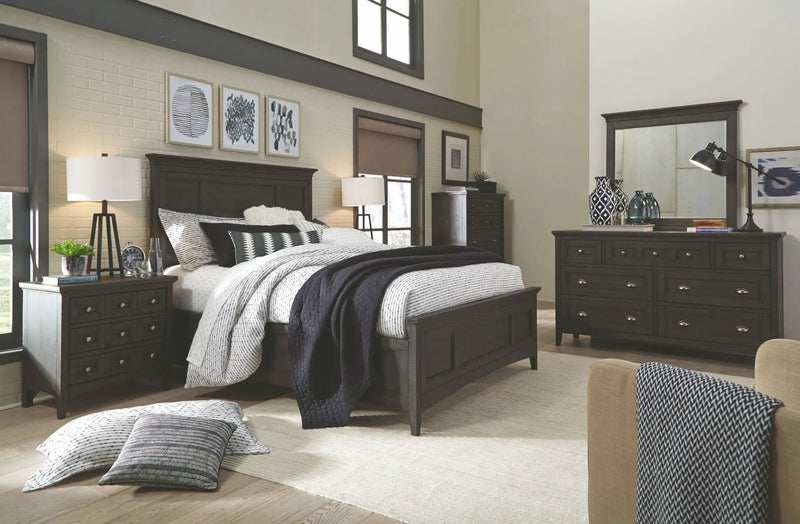 Westley Falls - Drawer Nightstand - Graphite by Unique Piece Furniture