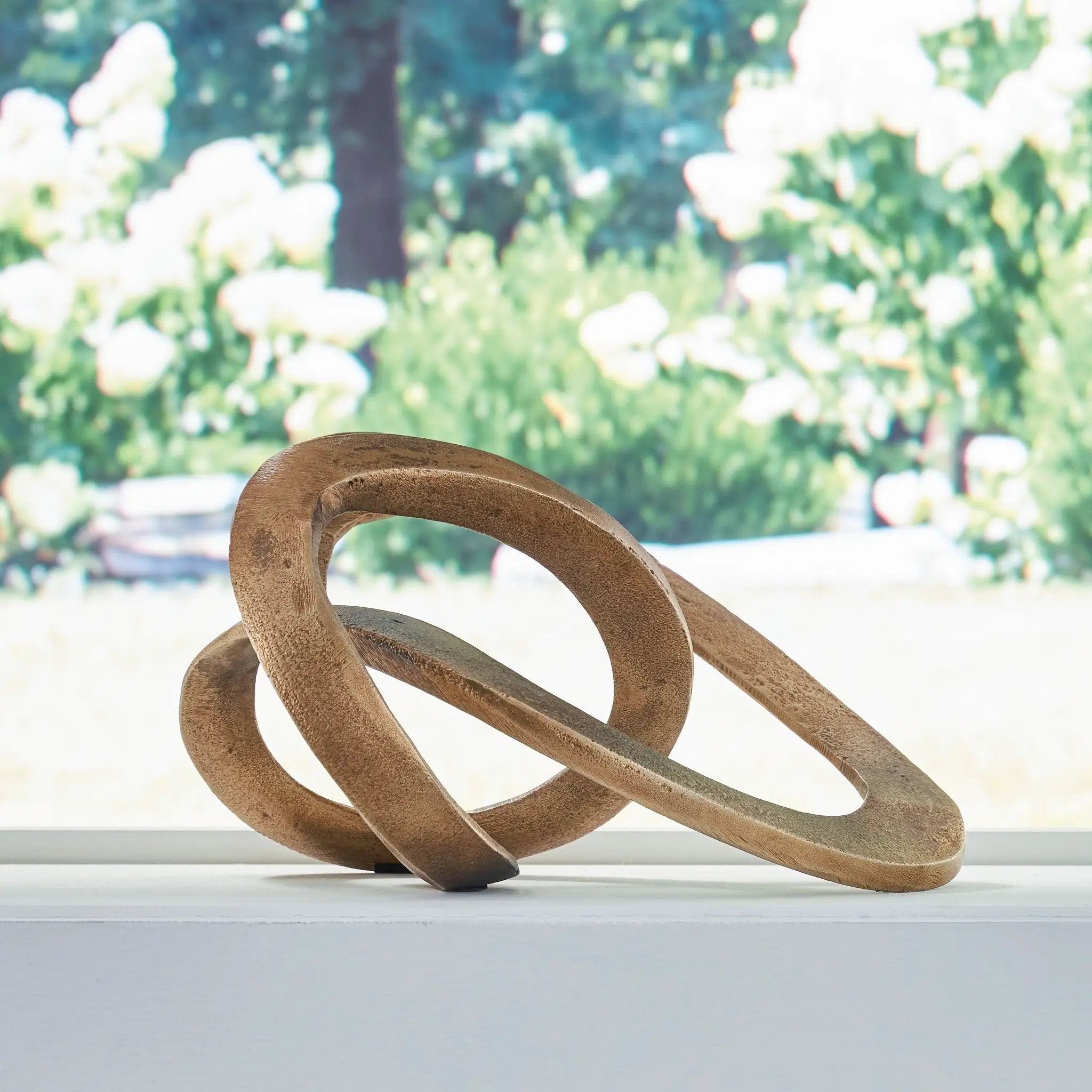 Dunnruck - Sculpture - Antique Brass Finish by Unique Piece Furniture