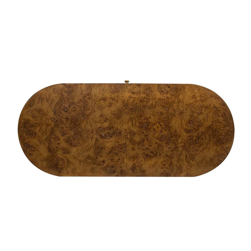 Jesse - Single Drawer Oval Computer Desk by Unique Piece Furniture